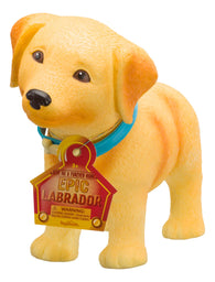 Toysmith - Epic Puppies, Labrador Puppy, Realistic, 15 Inches Tall