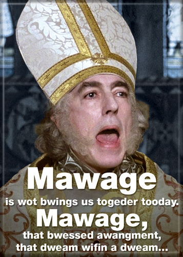 Princess Bride Magnet-Mawage