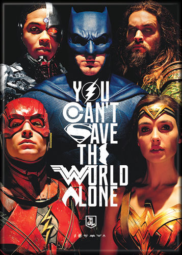 Justice League Magnet Can't Save the World Alone