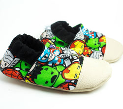 Yeti Feet & Company - Non-Slip Avengers Baby Moccs