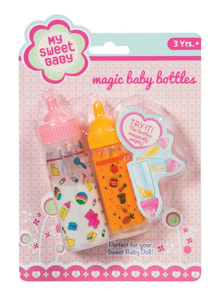 Toysmith - My Sweet Baby Magic Baby Bottles Bottle Empties As Baby Eats