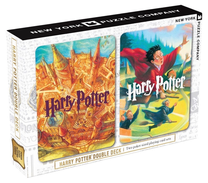 New York Puzzle Company - Harry Potter Double Deck Cards