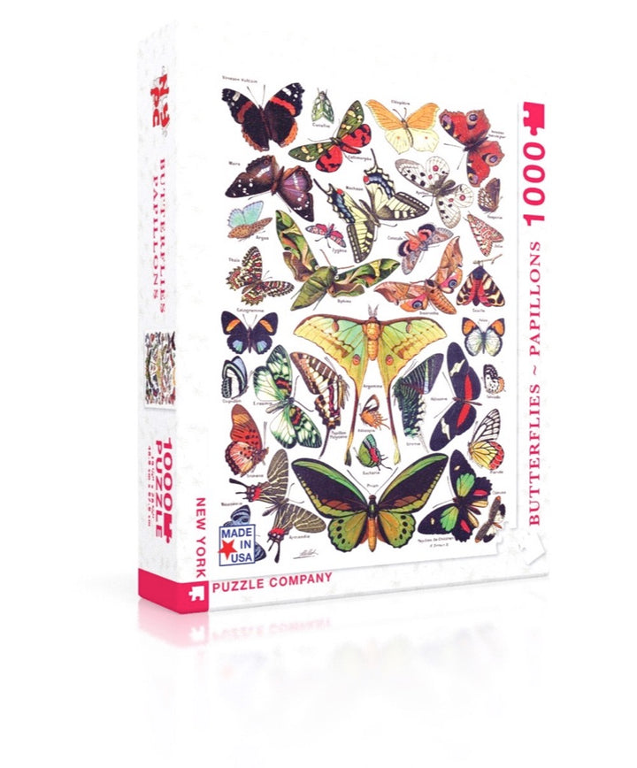 New York Puzzle Company - Butterflies - Papillons Puzzle