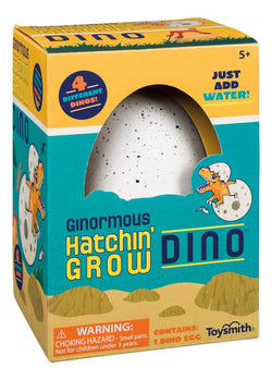 Toysmith - Ginormous Grow Dino Egg, Just Add Water