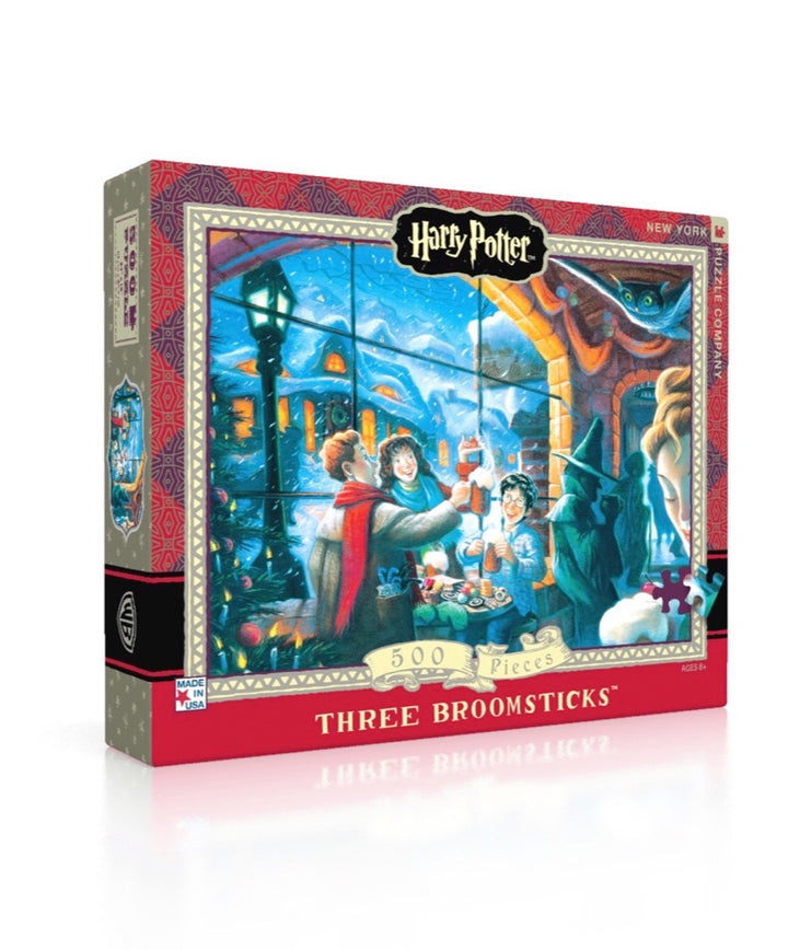 New York Puzzle Company - Three Broomsticks Puzzle