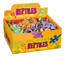 Toysmith - Reptile Sand Animals, Assorted Styles And Colors