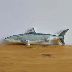 Broderpress - Shark Pillow