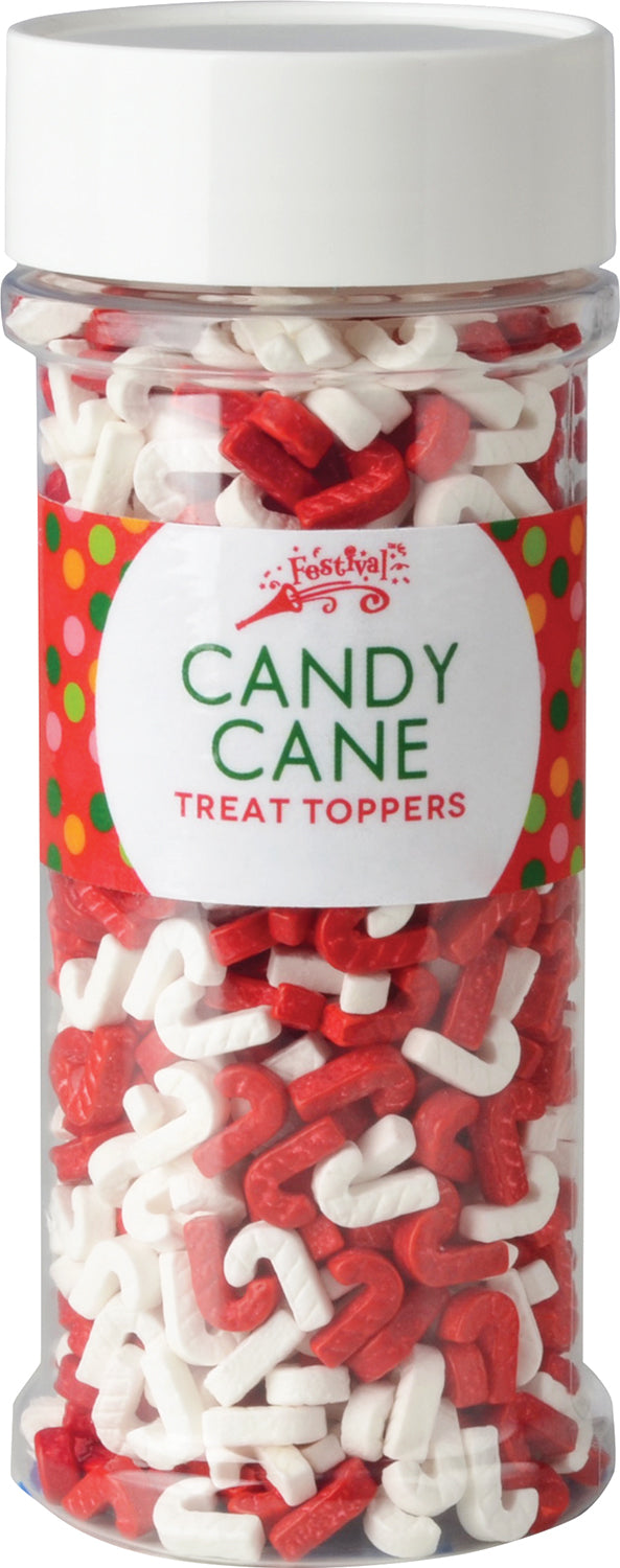 Candy Cane Treat Topper Decoration