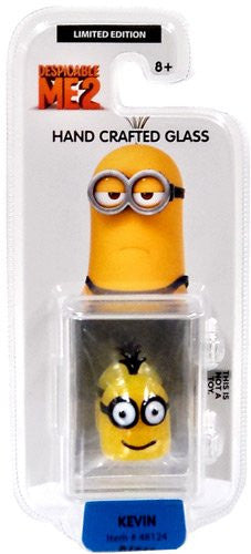 Despicable Me 2 Glassworld Minion Hand Crafted Glass - Kevin
