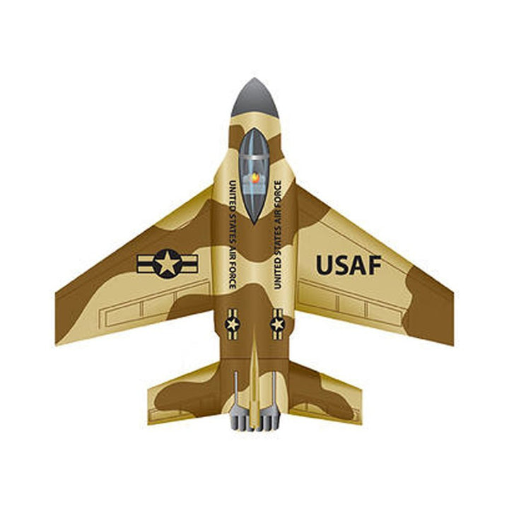 Microkite Desert Camo F-16 Fighting Falcon Jet
