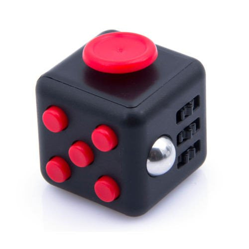 Fidget Cube- Black Red