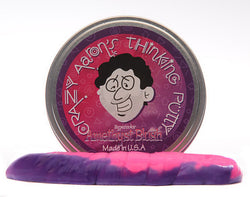 Crazy Aaron Thinking Putty-Mini Tin-Amethyst Blush  .47oz size