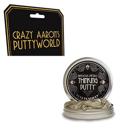 Crazy Aaron's Thinking Putty, 1.6oz, Precious Metals Pure Platinum