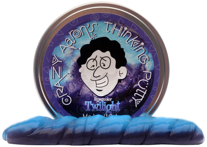 Crazy Aaron Thinking Putty-Mini Tin-Twilight  .47oz size