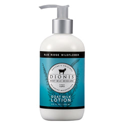 Dionis Goats Milk Skincare Hand Lotion 8oz.- Blue Ridge Wildflower