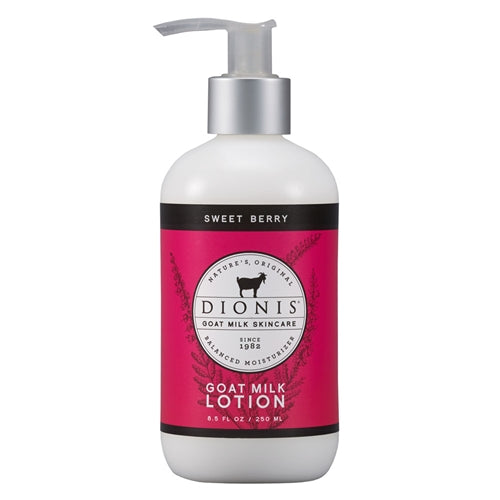 Dionis Goats Milk Skincare Hand Lotion 8oz.- Sweet Berry