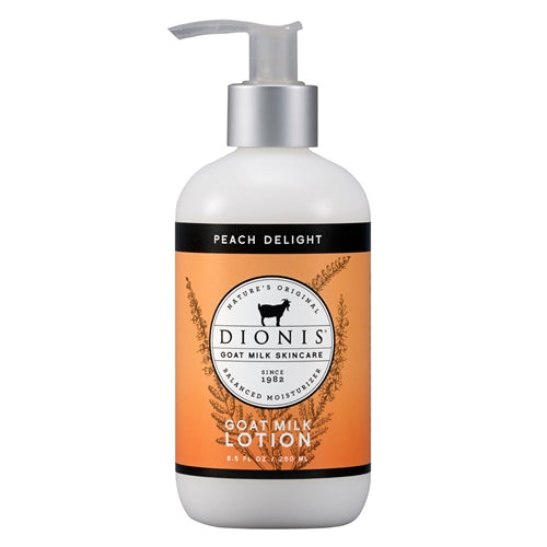 Dionis Goats Milk Skincare Hand Lotion 8oz.-Peach Delight