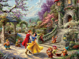 750 Piece Thomas Kinkade Disney Dreams Puzzle-Snow White Sunlight