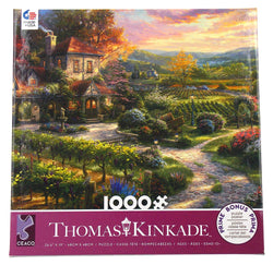 1000 Piece Thomas Kinkade Puzzle-Wine Country Living
