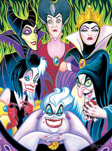 Disney Fine Art Lady Villans Puzzle - 1000 Pieces