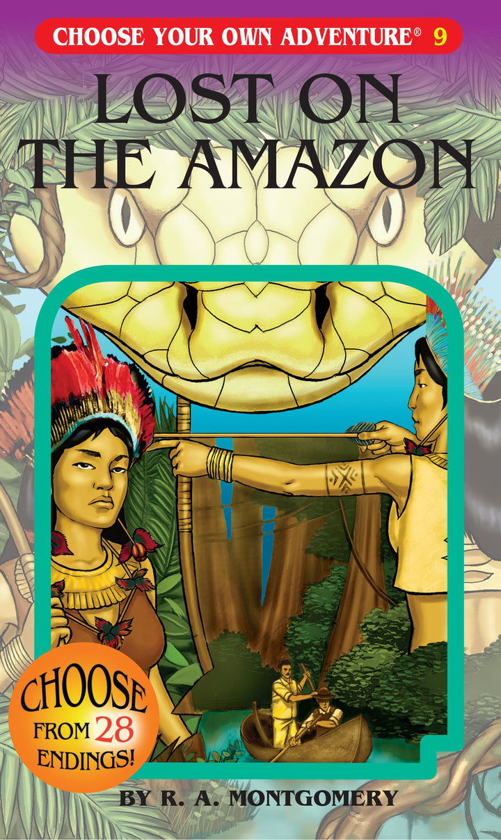 Choose Your Own Adventure Book-Lost On the Amazon