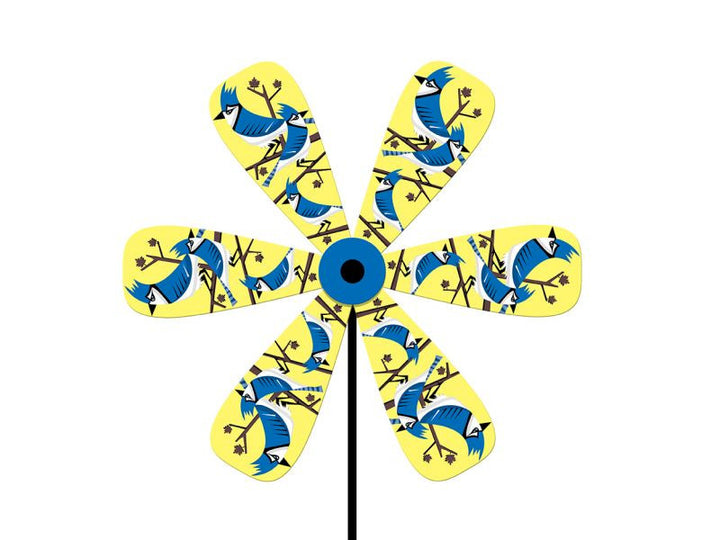 Real Wood Blue Jays Spinwheel