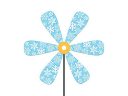 Real Wood Snowflakes Spinwheel