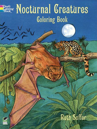 Nocturnal Creatures Coloring Book by Ruth Soffer