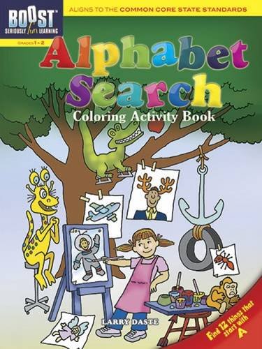 Boost Alphabet Search Coloring Act Book