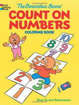 Berenstein Bears Count on Numbers Coloring Book