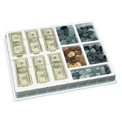 Play Money Coins & Bills Deluxe Set