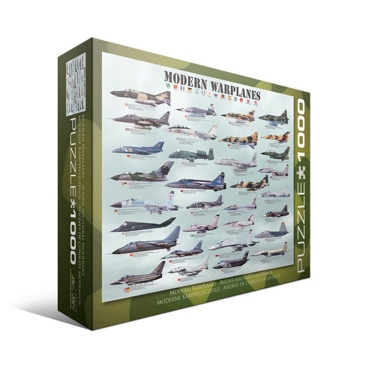 Modern Warplanes - 1000pc Puzzle