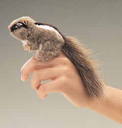 Folkmanis Mini Chipmunk Finger Puppet