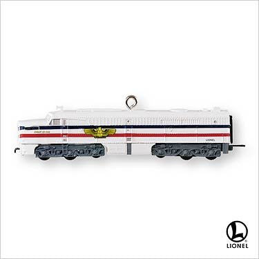 Hallmark Keepsake Lionel Trains Ornament 2007 Series- Freedom Train Locomotive
