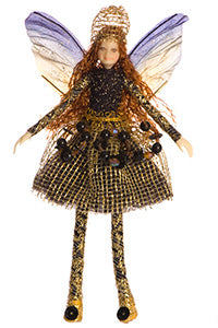 Tassie Designs Doll Black Jewel, Non- Magnetic