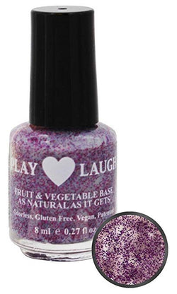 Natural Nail Polish-Purple Fairy Twinkle