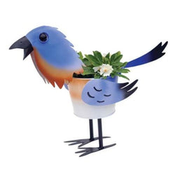 Mini Blue Bird Planter 4