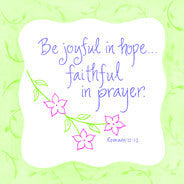Be Joyful in Hope Magnet