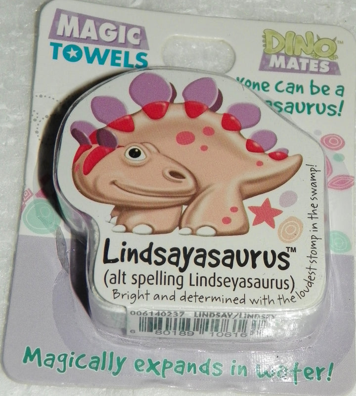 Dinomatic Magic Towel-Lindsayasaurus