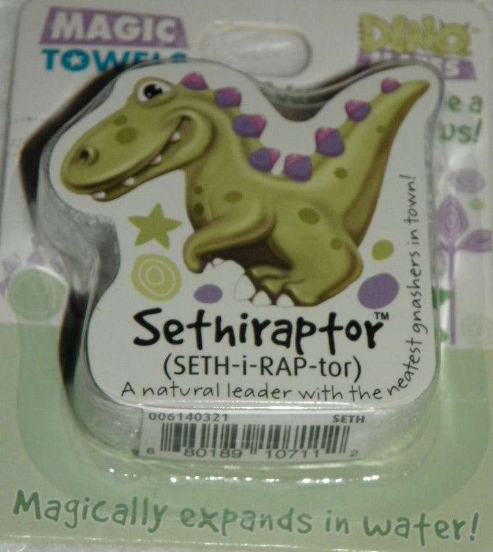 Dinomatic Magic Towel-Sethiraptor