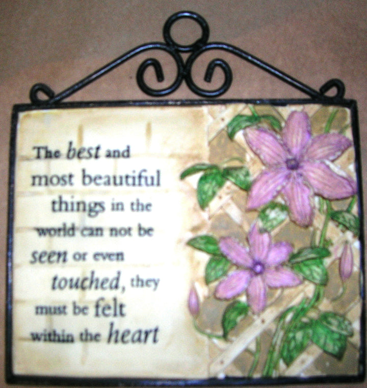 Large Hanging Garden Plaque-Most Beautiful Things