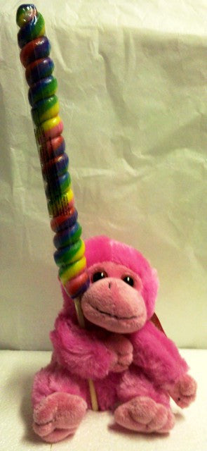 Lollyplush Monkey-Pink