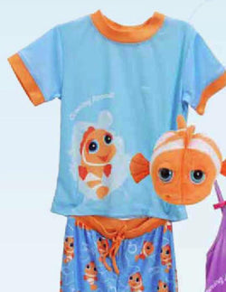 Youth Boys S Bright Eye Clownfish Pajamas