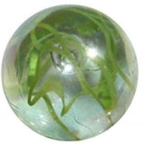50mm Luster Spaghetti Marble-Green