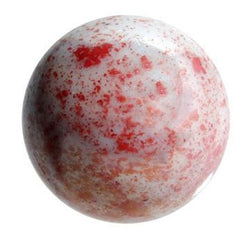 42MM Red Asteroid Marble