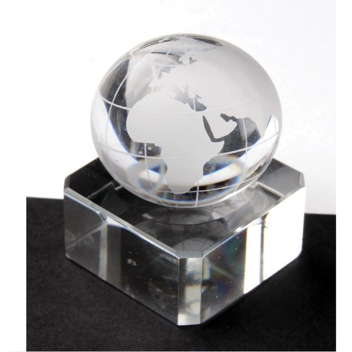 30MM Crystal World Map Marble