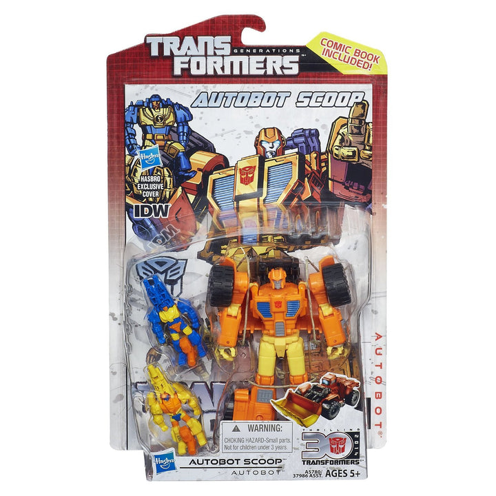 Transformers Generations Deluxe #014 Scoop Action Figure