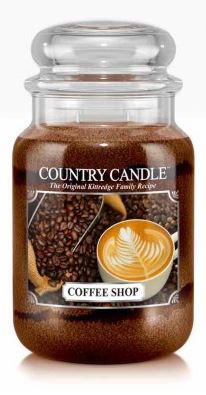 23oz Country Classics Large Jar Kringle Candle: Coffee Shop