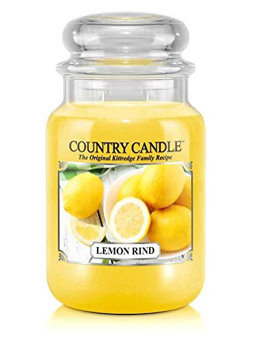 23oz Country Classics Large Jar Kringle Candle: Lemon Rind