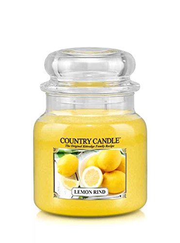 16oz Country Classics Medium Jar Kringle Candle: Lemon Rind
